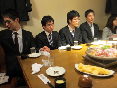 このMembersでの最後の飲み会です