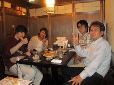 お店を替えて2次会!