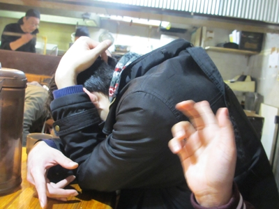 冷酒は後から効いてきます、眠い・・・