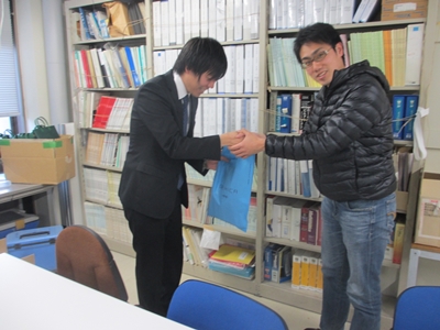 お世話になりました!