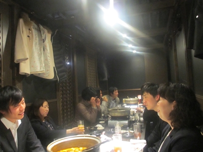 このMembersでは、最後の飲み会です。