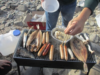 BBQの量も種類もすごかったです