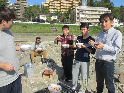 芋煮美味しいです