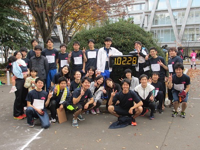 他のMembersも皆走りました!　疲れた…