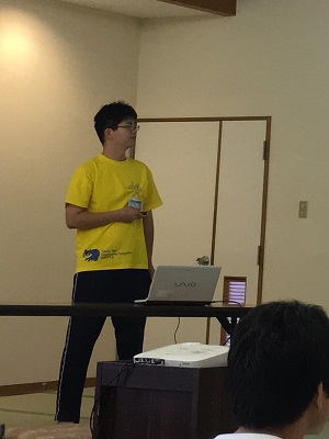 M2研究発表 東北大 村上さん「温和な条件でのプロピレングリコール脂肪酸エステルの選択的合成」