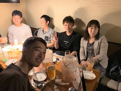 菅原くん,久保田くんもお疲れ様!