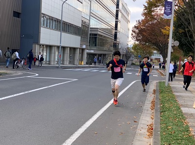 アンカーは村上さん｡Aチームの皆さんお疲れさまでした！