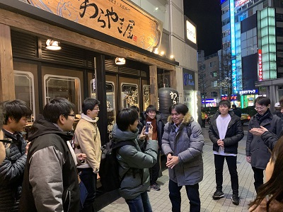 楽しい打ち上げでした !
