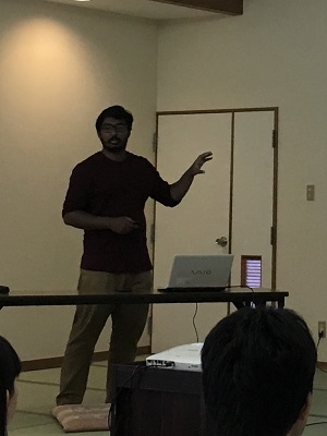M2研究発表 東北大 Nahianさん「Fatty Acid Ethyl Ester Production by Esterification and Transesterification Using Ion Exchange Resin Catalyst」